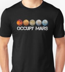 Occupy Mars Terraform Unisex T-Shirt