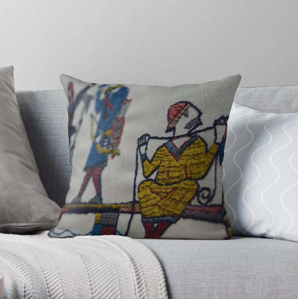 Fisherman Throw Pillow