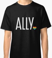 Ally pride (white) Classic T-Shirt