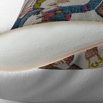 Alternate view of Harold hears of the invasion Throw Pillow