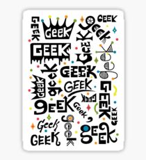Geek Words Sticker