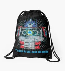 One with the Matrix Drawstring Bag