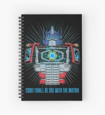 One with the Matrix Spiral Notebook