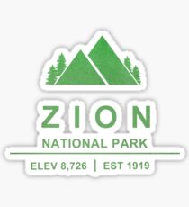 Zion National Park, Utah Sticker