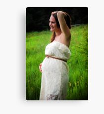Tina Maternity Canvas Print