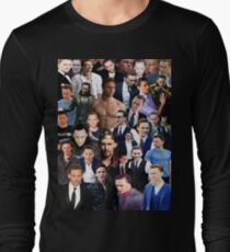 Tom Hiddleston Collage Long Sleeve T-Shirt