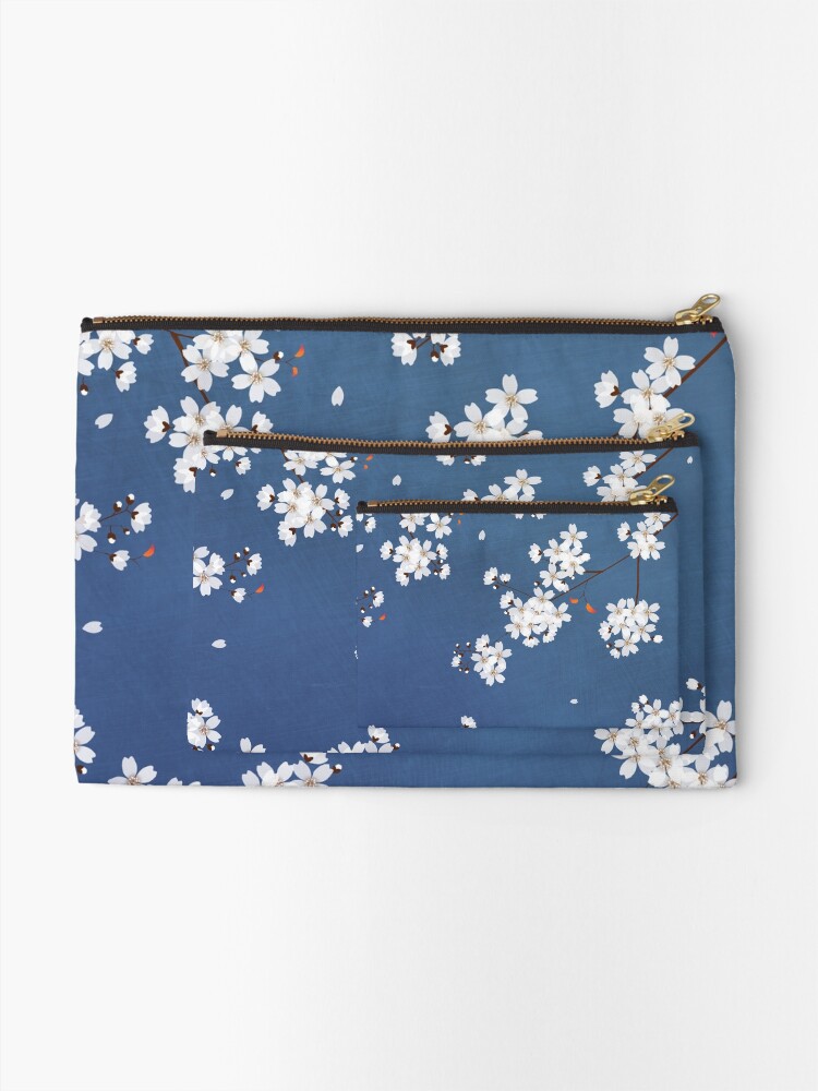 Alternate view of Sakura | Cherry Blossom Zipper Pouch