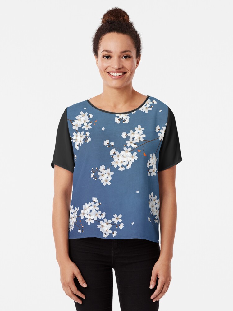 black cherry blossom shirt