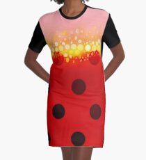 miraculous ladybug designs 2/3 Graphic T-Shirt Dress