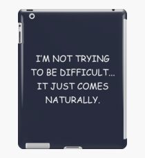 Sarcastic iPad Case/Skin