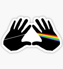Dark side hands Sticker