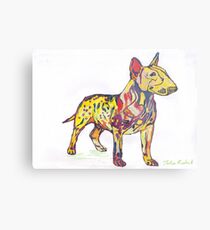 Bull Terrier Metal Print