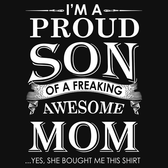 Im Proud Mom of Son: Gifts & Merchandise | Redbubble