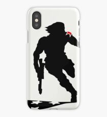 The Winter Solider Silhouette iPhone Case