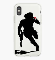 The Winter Solider Silhouette iPhone Case