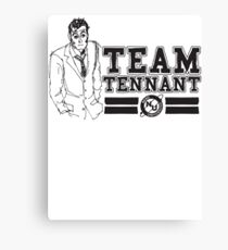 TEAM TENNANT Canvas Print