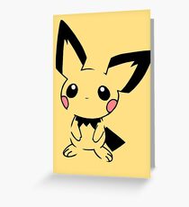 Pichu Greeting Card
