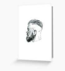 Tarjeta de felicitación Barbero
