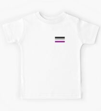 asexual pride flag Kids Tee
