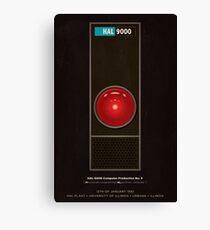 HAL 9000 computer from 2001 Canvas Print