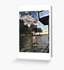 Lake Side Greeting Card