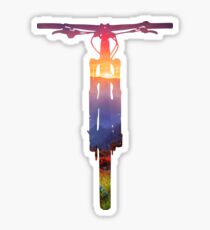 Mountain Bike Sunset - MTB Collection #002 Sticker