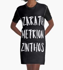 Azarath Metrion Zinthos Graphic T-Shirt Dress