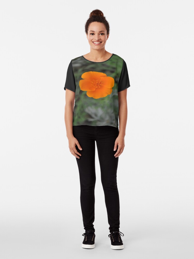 Alternate view of Flower power Chiffon Top