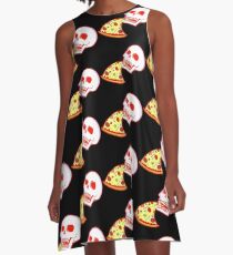 Pizza til I Die A-Line Dress