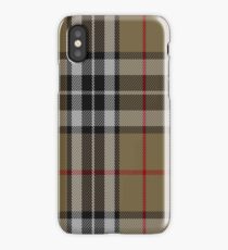 01484 Thomson Camel Fashion Tartan iPhone Case