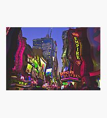 Melting in Times Square Photographic Print