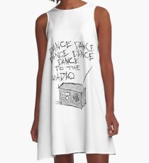 Dance to the radio A-Line Dress