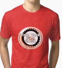 Catching Fire Hunger Games Clock Tri-blend T-Shirt