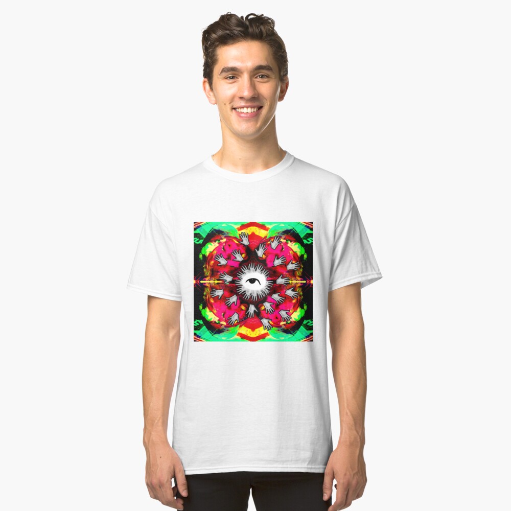 Hand me the food (Color Vomit) Classic T-Shirt