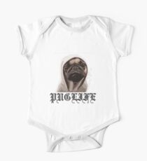 Mops Leben Merch Baby Body Kurzarm
