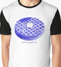 Blue Waffle Graphic T-Shirt