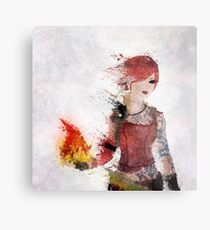 Flames Metal Print