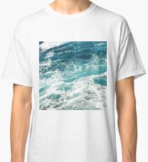 Blue Ocean Waves Classic T-Shirt