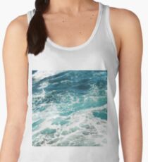 Blue Ocean Waves Women's Tank Top
