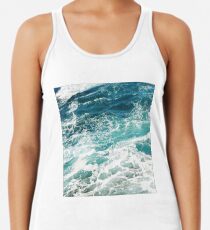 Blue Ocean Waves Women's Tank Top