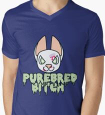 Purebred Bitch Men's V-Neck T-Shirt