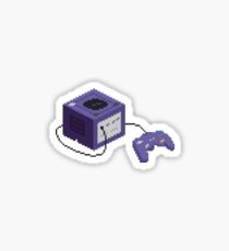 pixel gamecube sticker Sticker