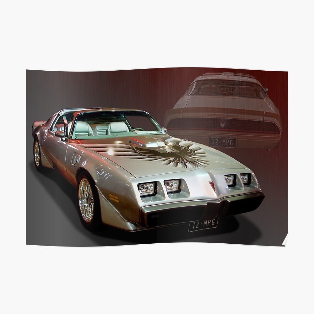 1979 Pontiac Firebird Trans Am Poster By Teacee Redbubble