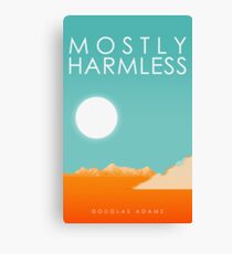 Mostly Harmless Canvas Print