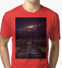 Starglow by the pier Tri-blend T-Shirt