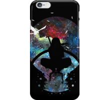 Grungy Ninja Silhouette iPhone Case/Skin