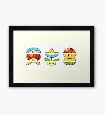 Mario Slot Machine Framed Print