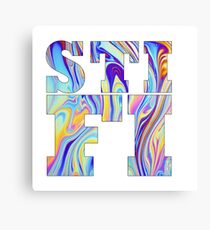 Sticky Fingers waves Canvas Print