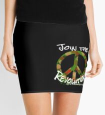Camo Peace Mini Skirt