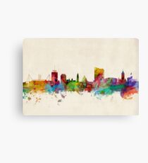 Cardiff Wales Skyline Canvas Print